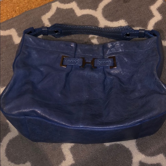 halston heritage leather shoulder bag